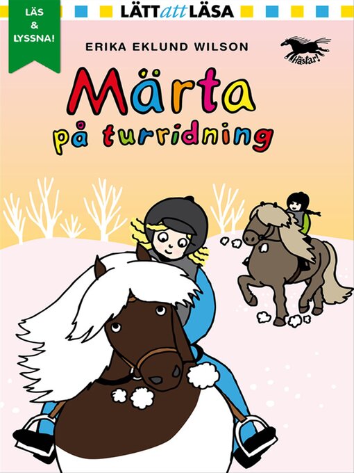 Titeldetaljer för Märta på turridning av Erika Eklund Wilson - Tillgänglig